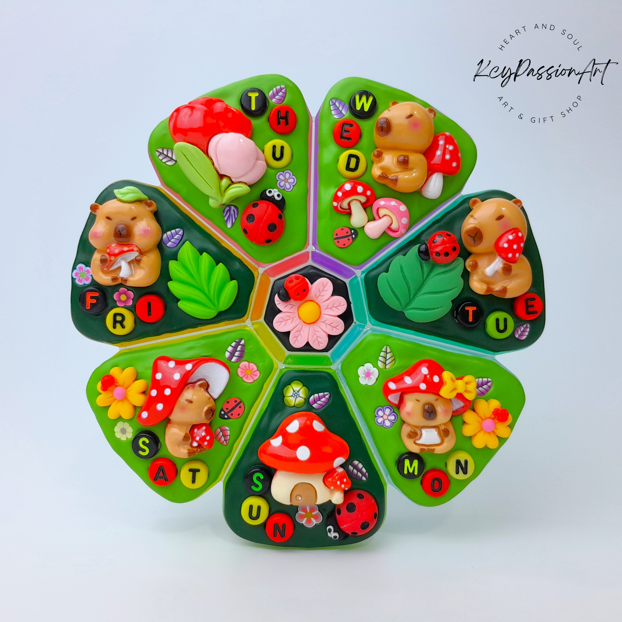 XL 7/8 Compartments Pill Box