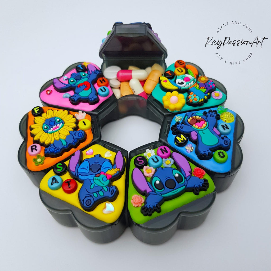 Kawaii Blue Koala - XL Pill Box