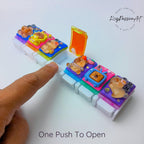 Capybara Glow - Straight Pill Box