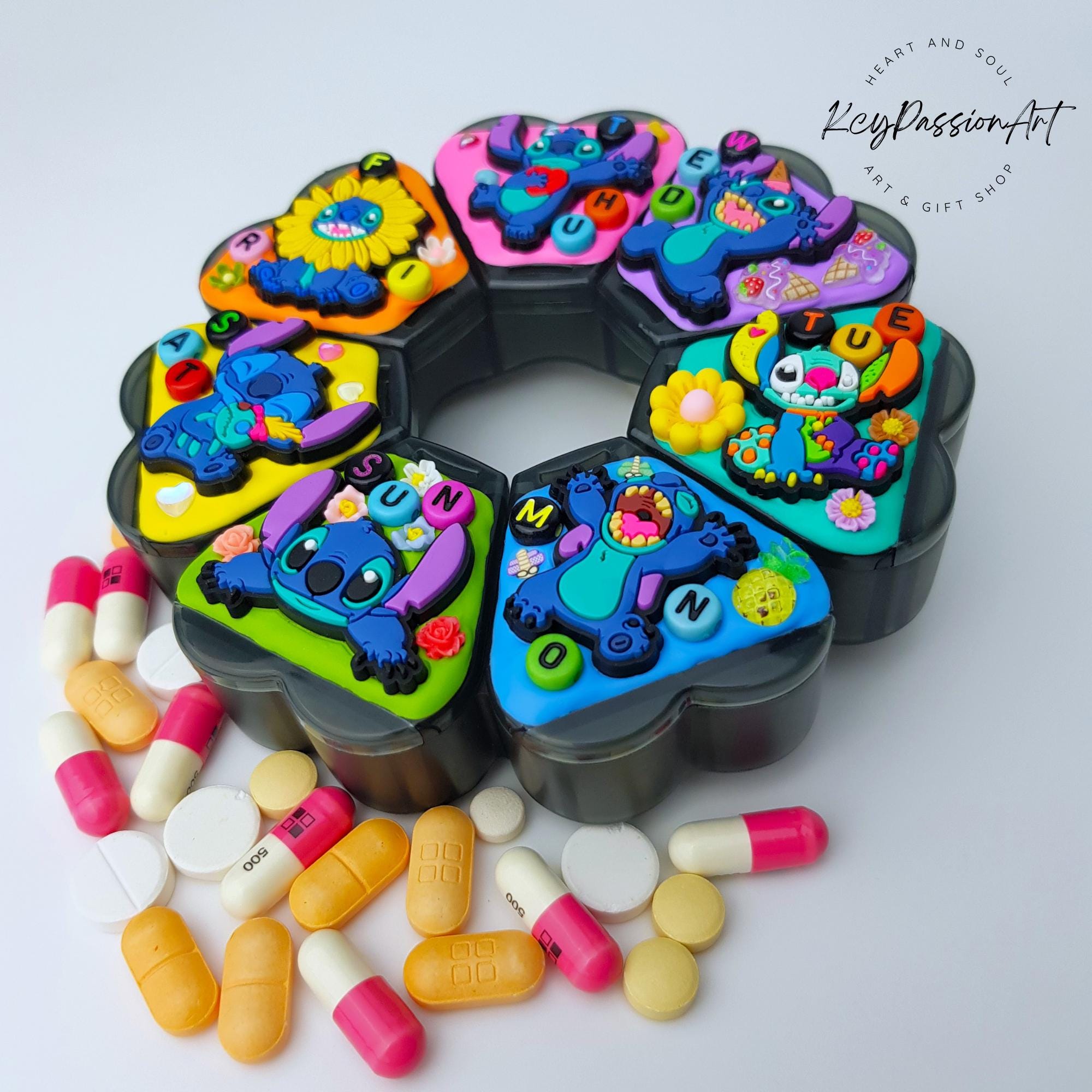 Kawaii Blue Koala - XL Pill Box