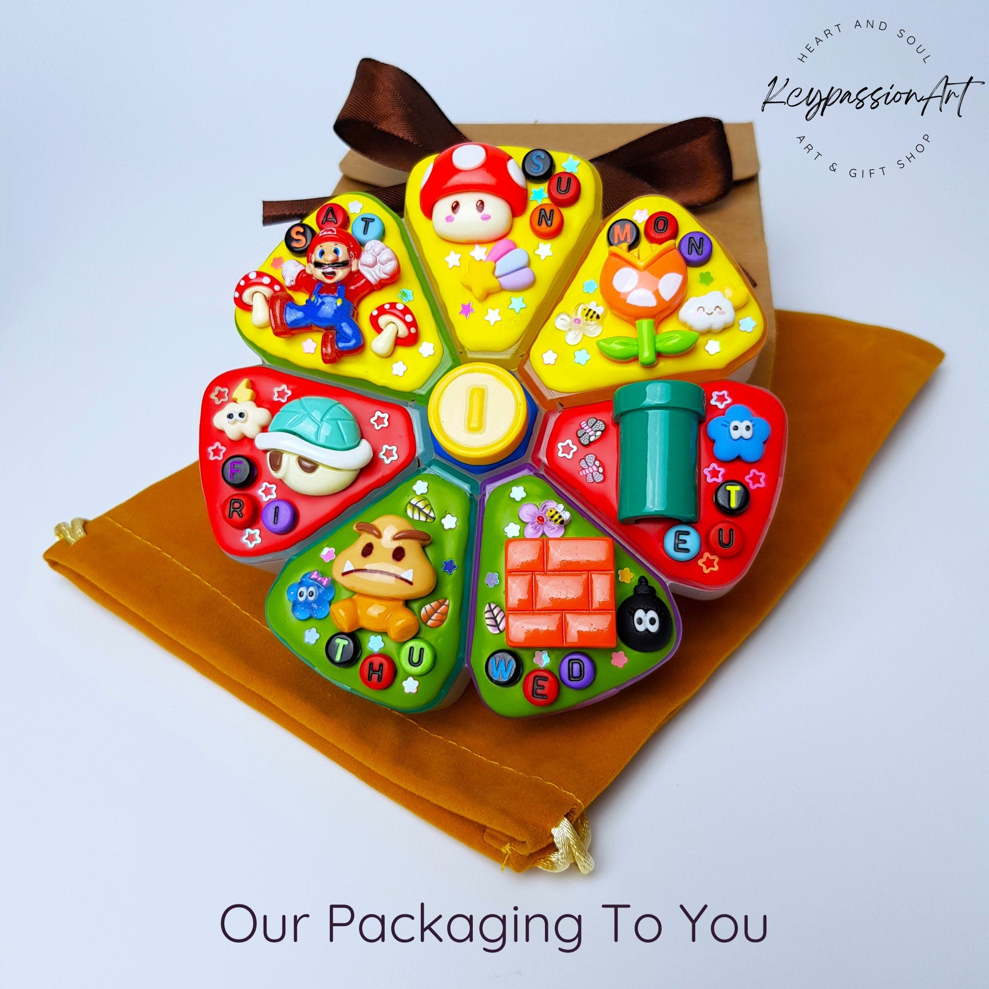 Plumber In Mushroom Kingdom - XL Pill Box