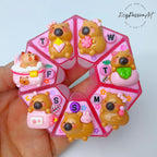 Sweet Capybara - Heptagon Pill Box