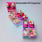Strawberry Bunnies - Detachable Pill Box