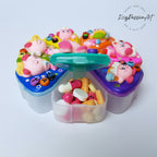 Charge Up Pink Balls - XL Pill Box