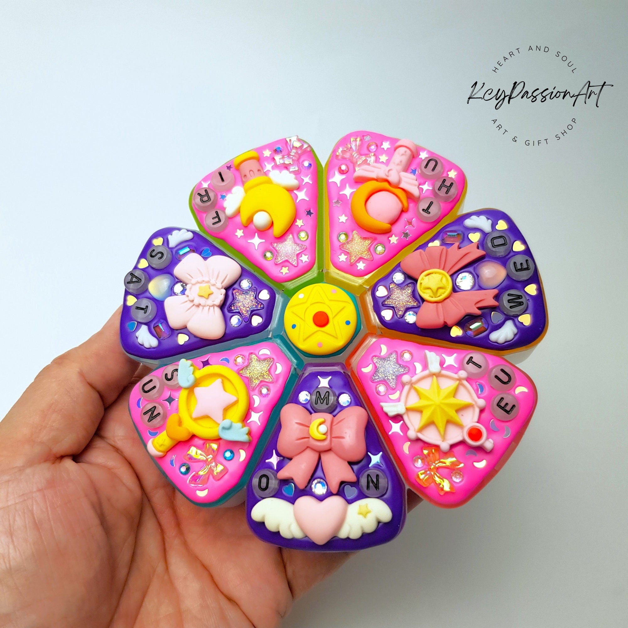 Magic wands & Ribbons - XL Pill Box