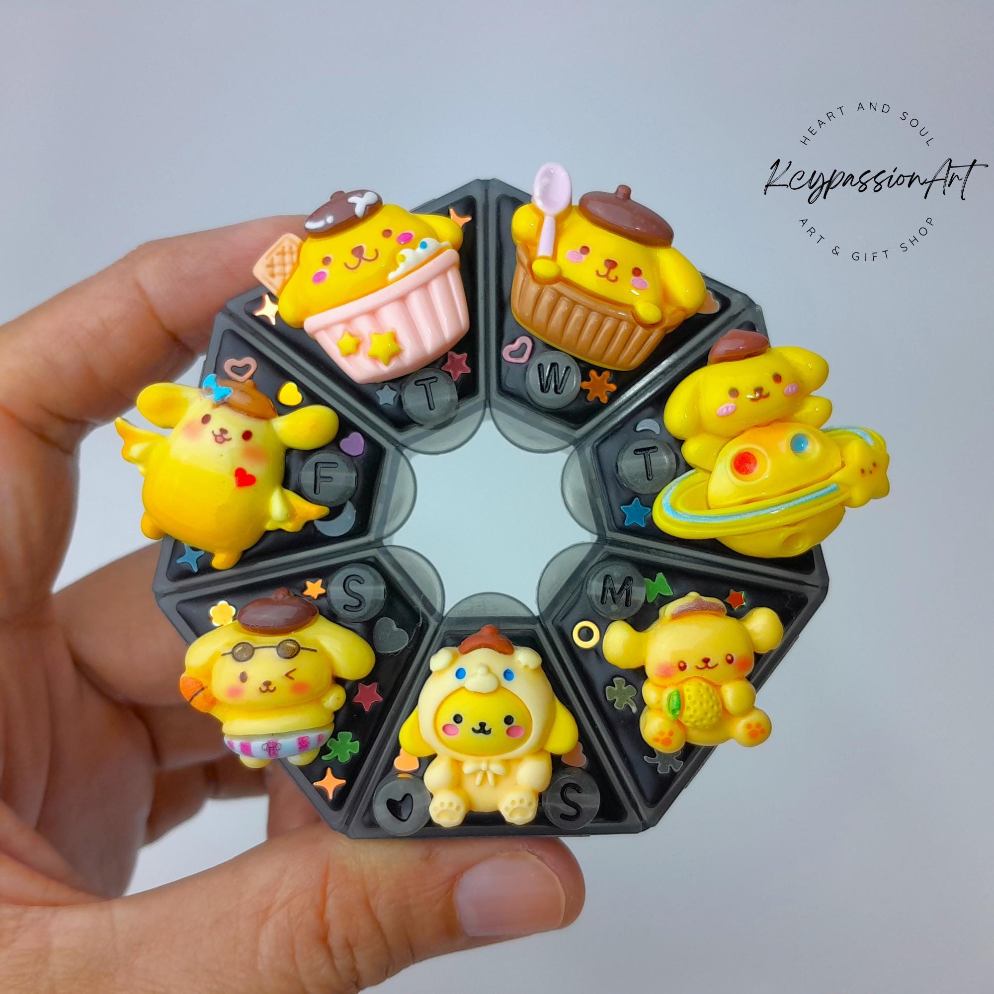 Pudding Dog - Heptagon Pill Box