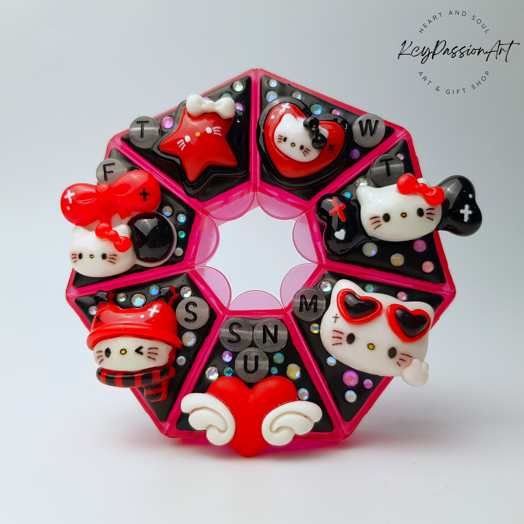 Truly Madly Deeply - Heptagon Pill Box