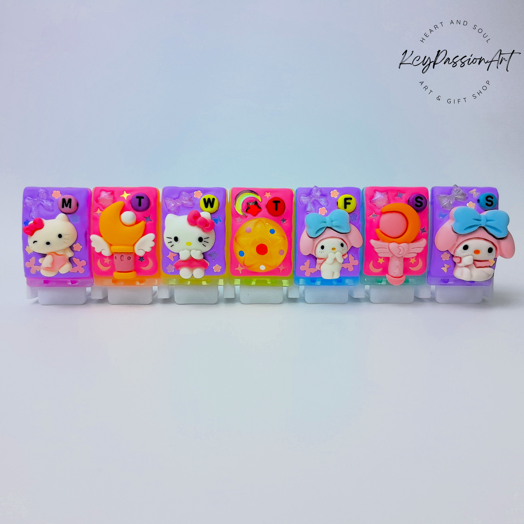 Magic Wands And Friends - Straight Pill Box