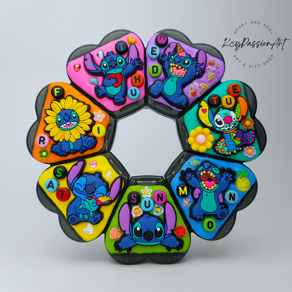 Kawaii Blue Koala - XL Pill Box