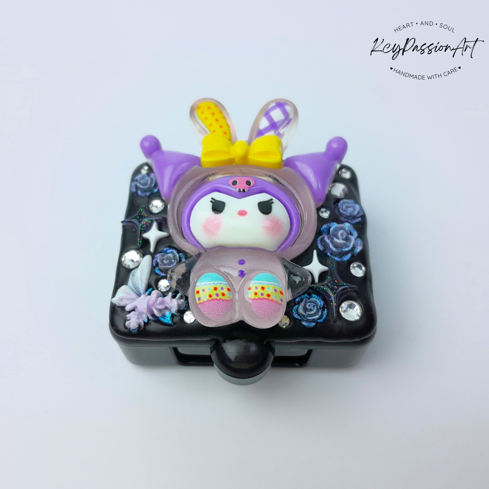 Kuromi Glow - Single Pill Box