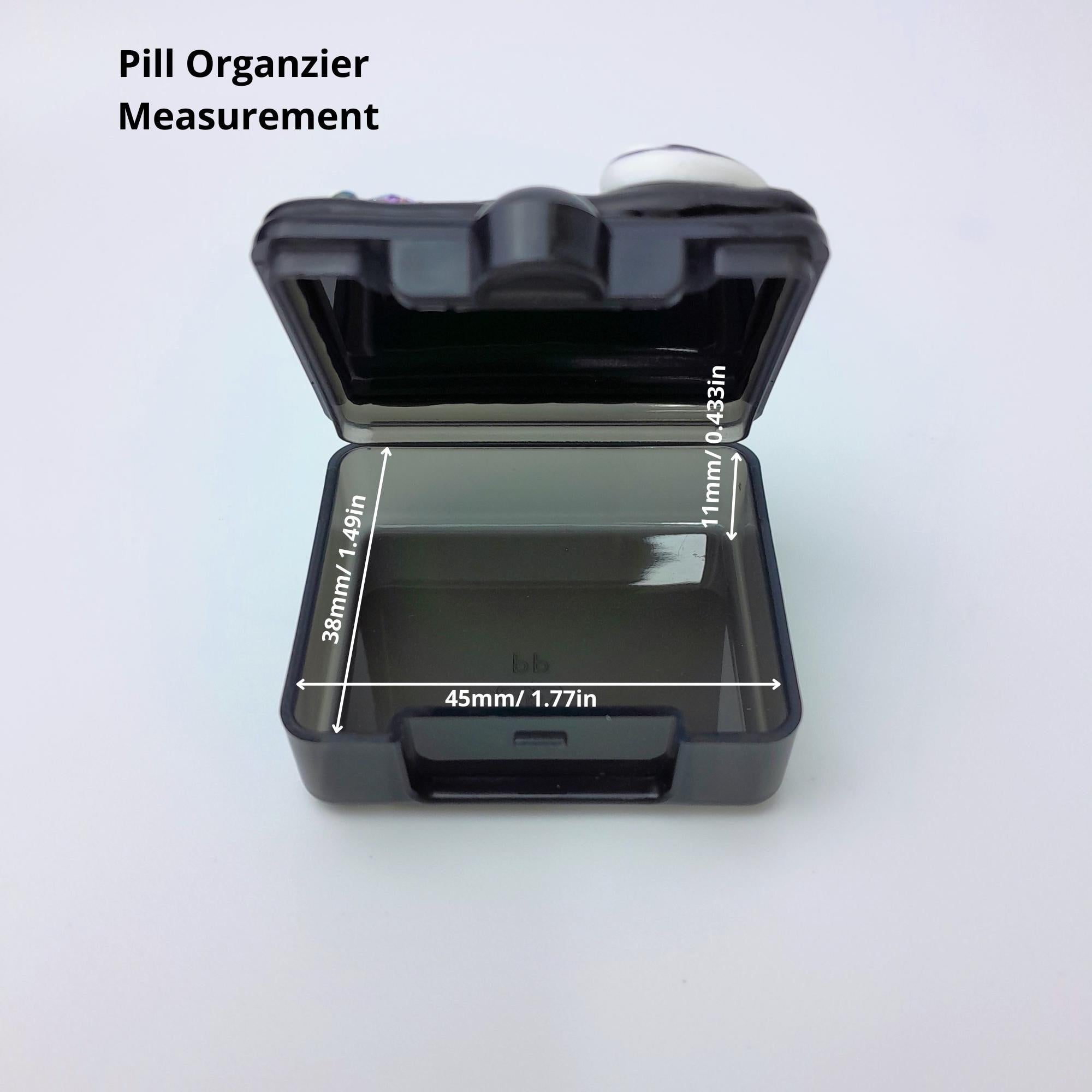 Cute & Playful Starry Night - Single Pill Box