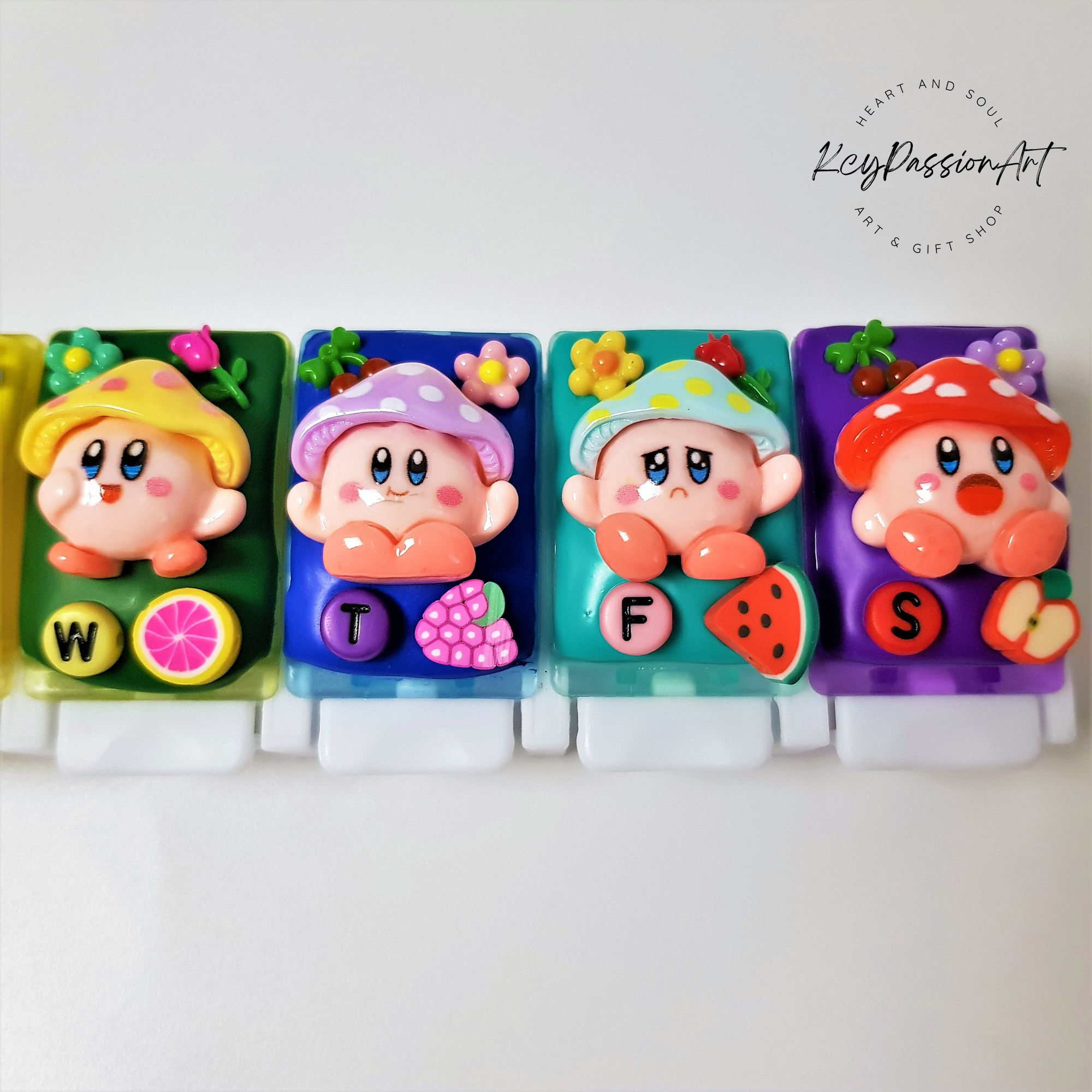 Garden Magic Mushrooms - Straight Pill Box