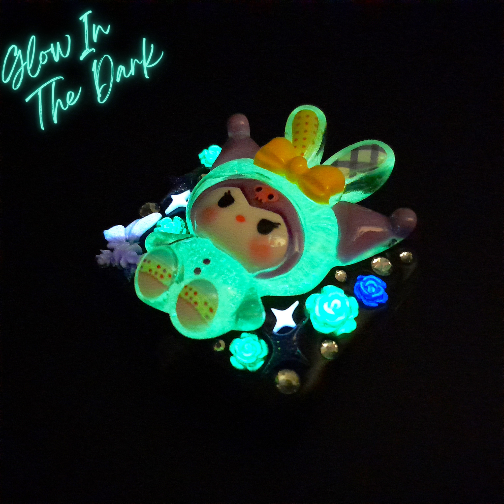 Kuromi Glow - Single Pill Box