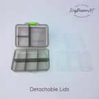 Kittie Loves Teddy - Large Flip Fold Pill Box
