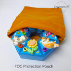 Pilulier décoré 7 jours « Chats et papillons » - Boîte à pilules pour médicaments, vitamines et compléments alimentaires