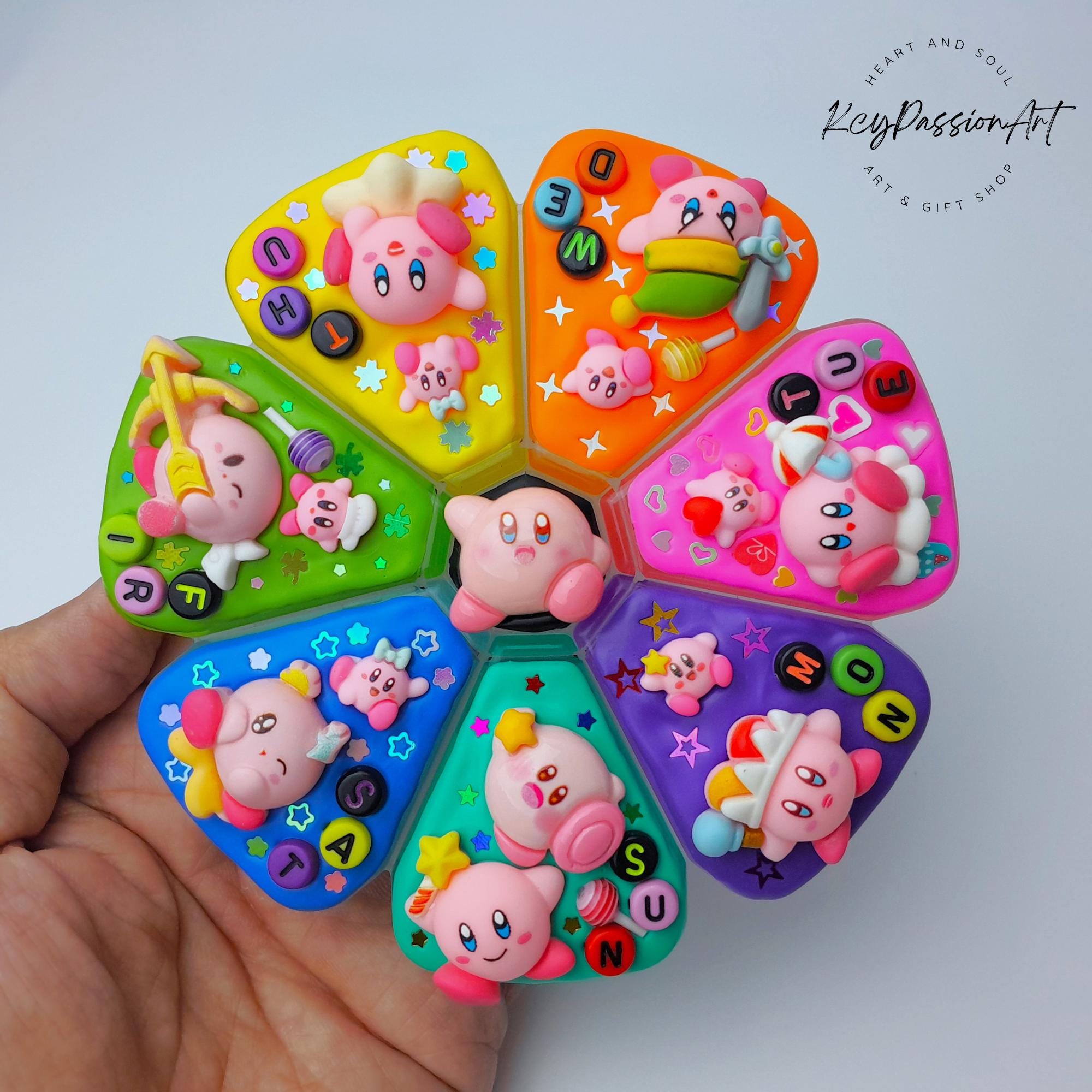 Charge Up Pink Balls - XL Pill Box