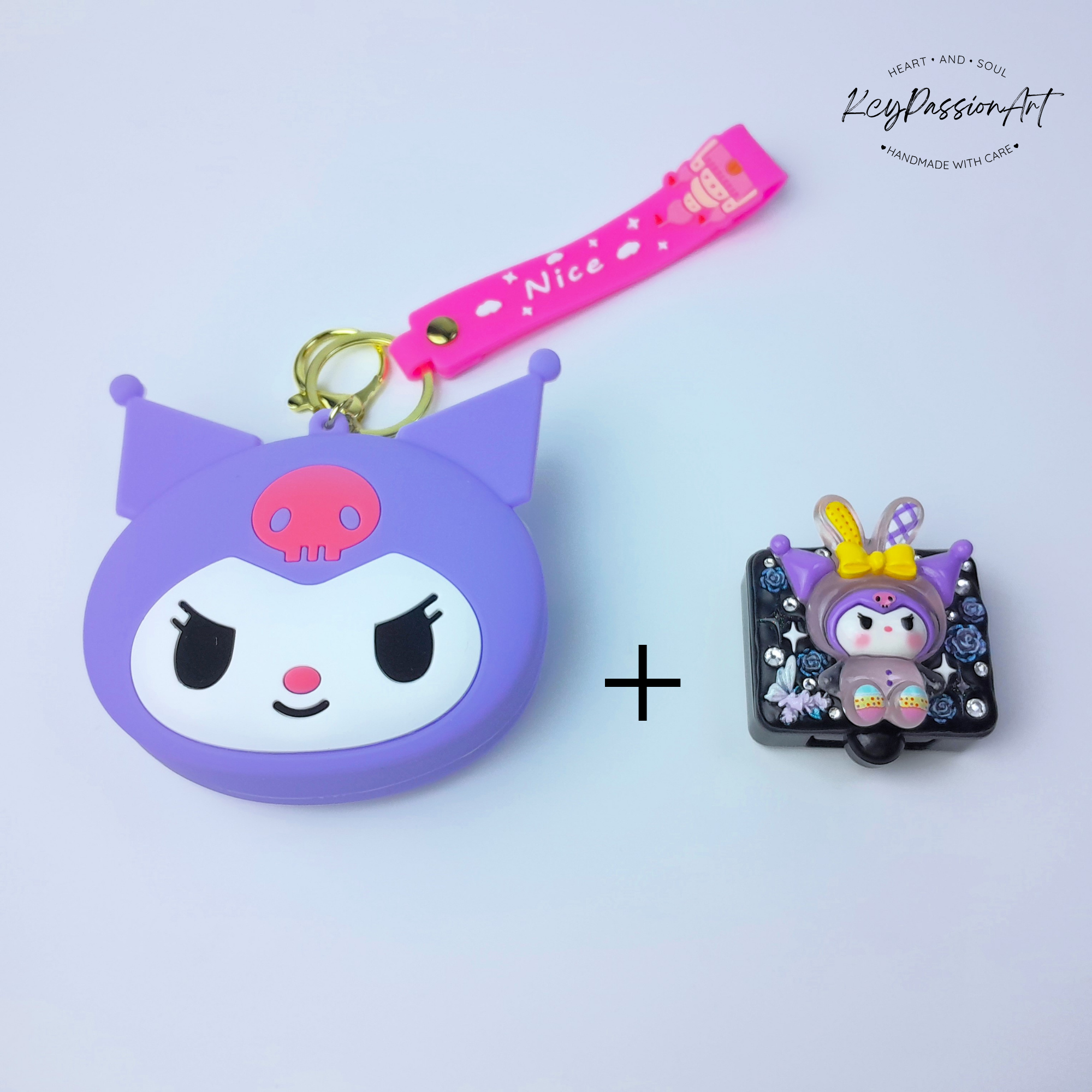 Kuromi Glow - Single Pill Box
