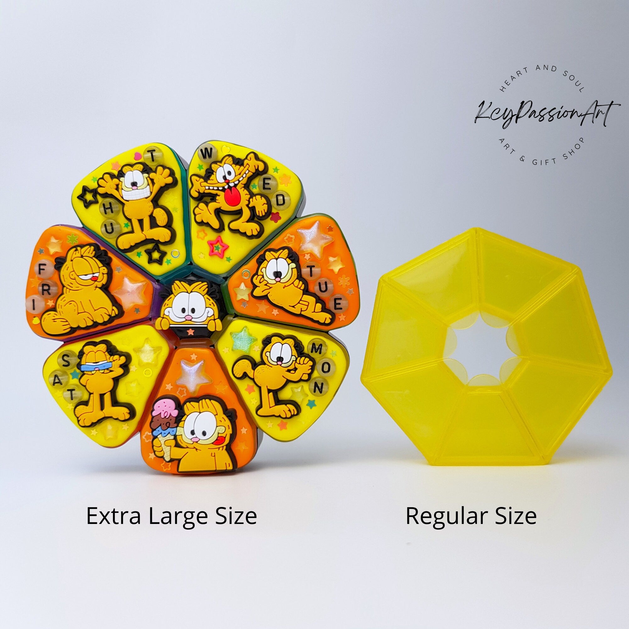 Funny Big Fat Cat - XL Pill Box