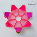 Strawberry Bunny Fun - Heptagon Pill Box