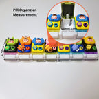 Kawaii Cheeky Monsters - Straight Pill Box