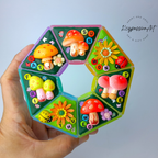 Wild Mushroom - XL Pill Box