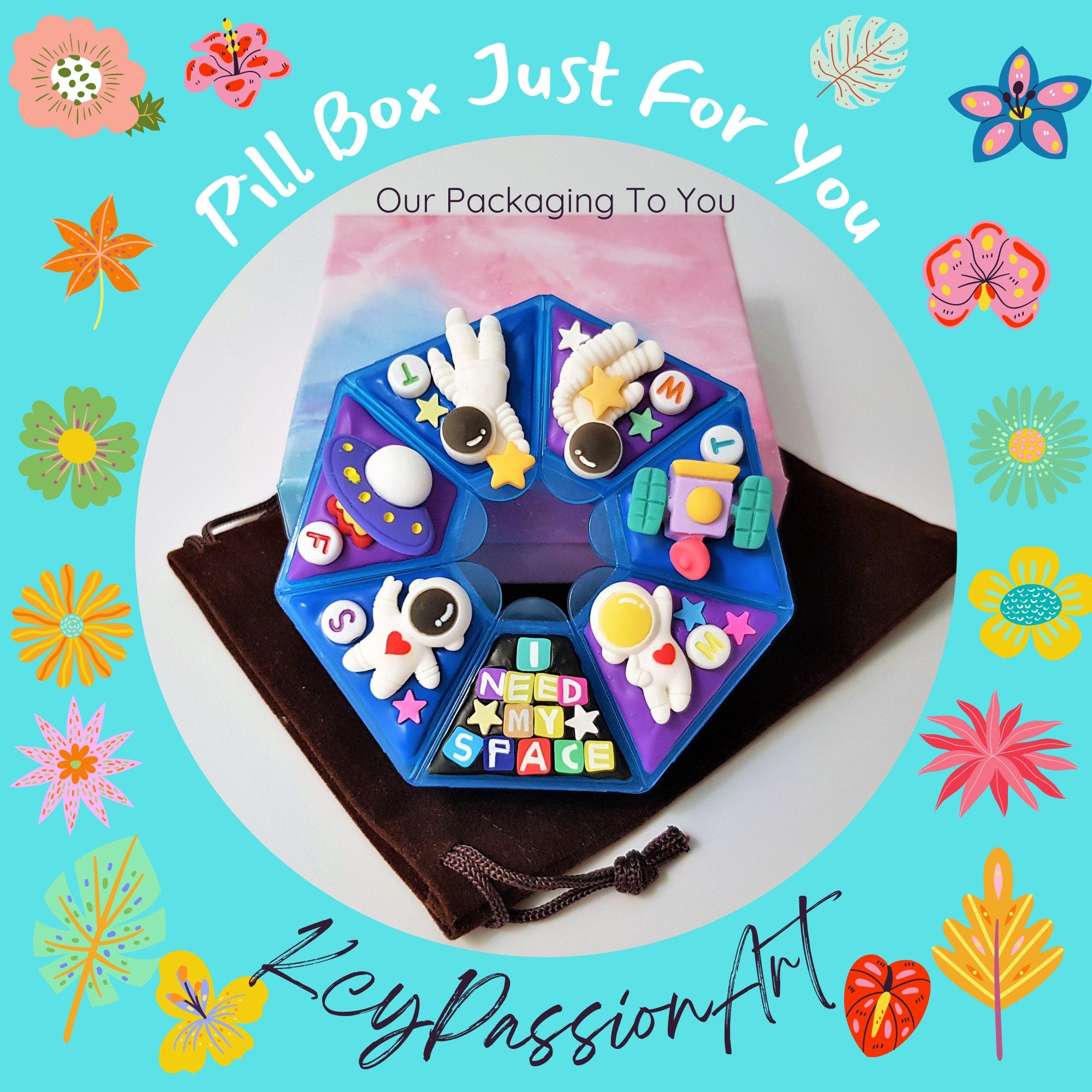 I Need My Space - Heptagon Pill Box