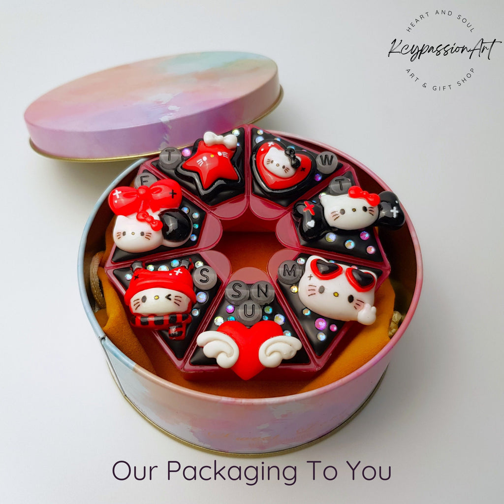 Truly Madly Deeply - Heptagon Pill Box