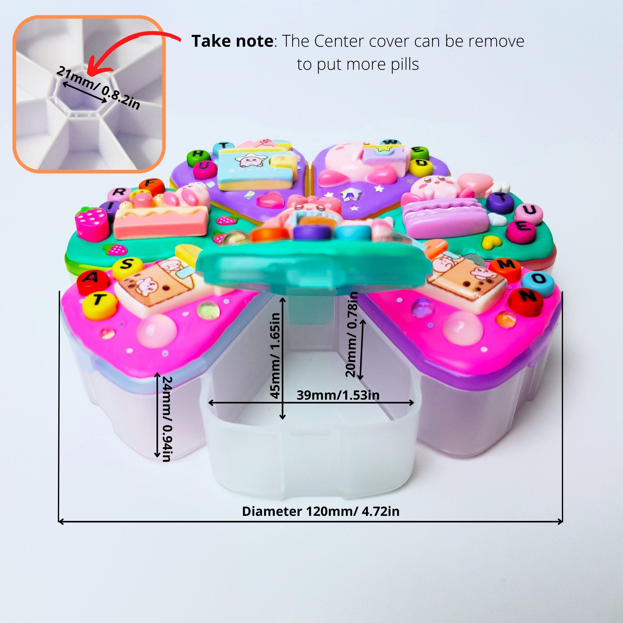 Kabi Daily Fun - XL Pill Box