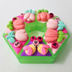 Tulip Flowers - Heptagon Pill Box