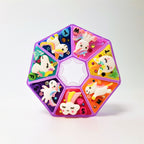 7-Tage-Pillenbox „Einhorn“ – Niedliche Pillendose, Pillenetui, Medikamenten- und Vitaminspender, Wochen-Pillenbox