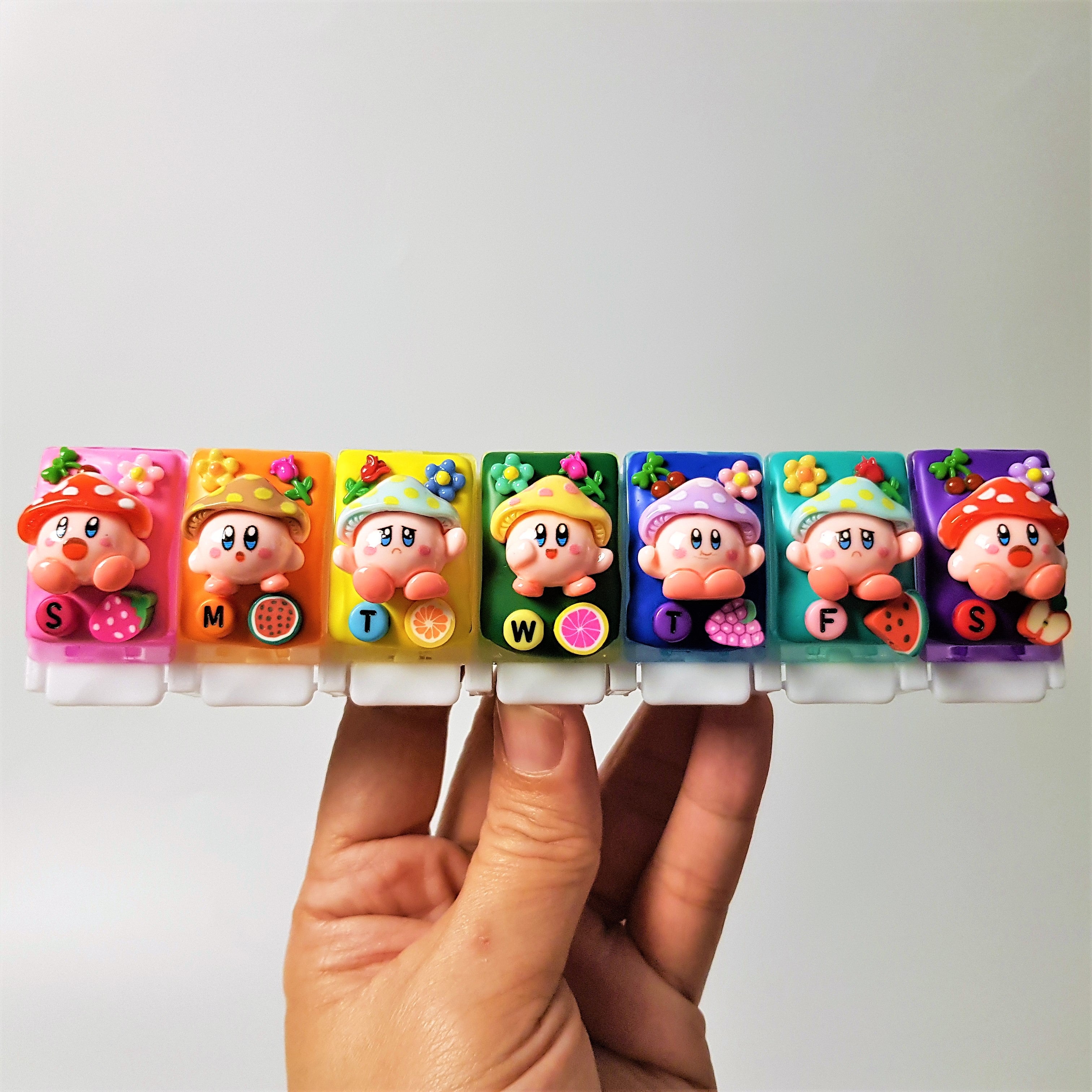 Garden Magic Mushrooms - Straight Pill Box