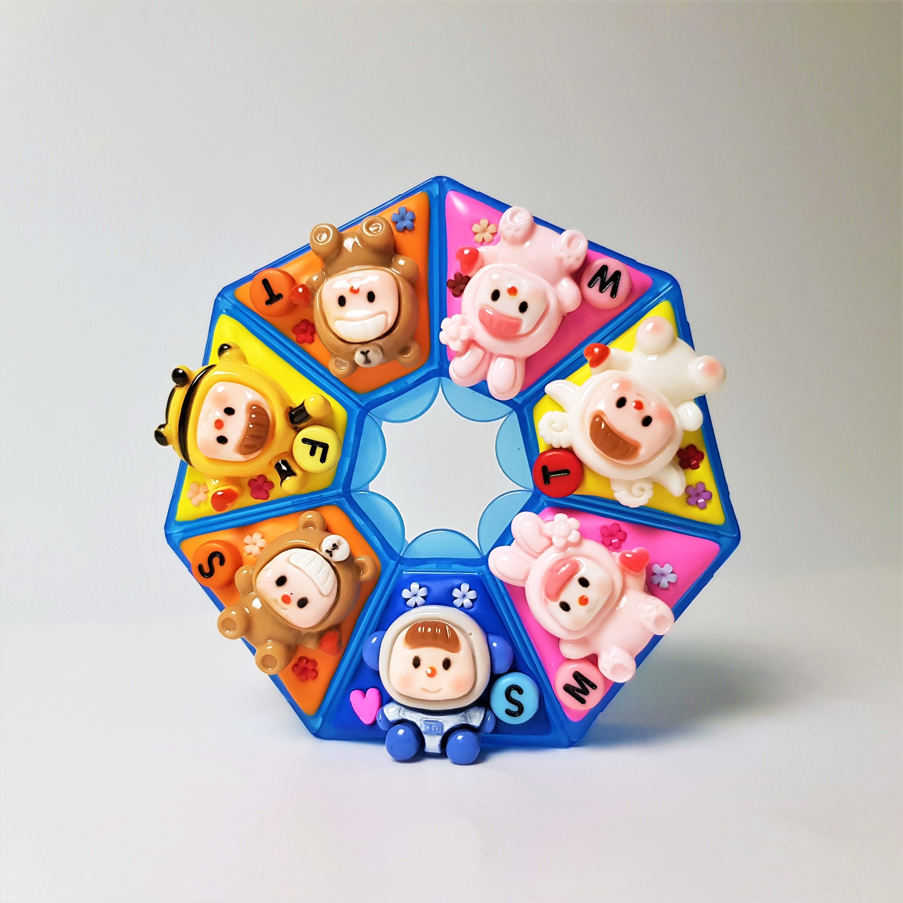 Playful Baby Pyjamas - Heptagon Pill Box