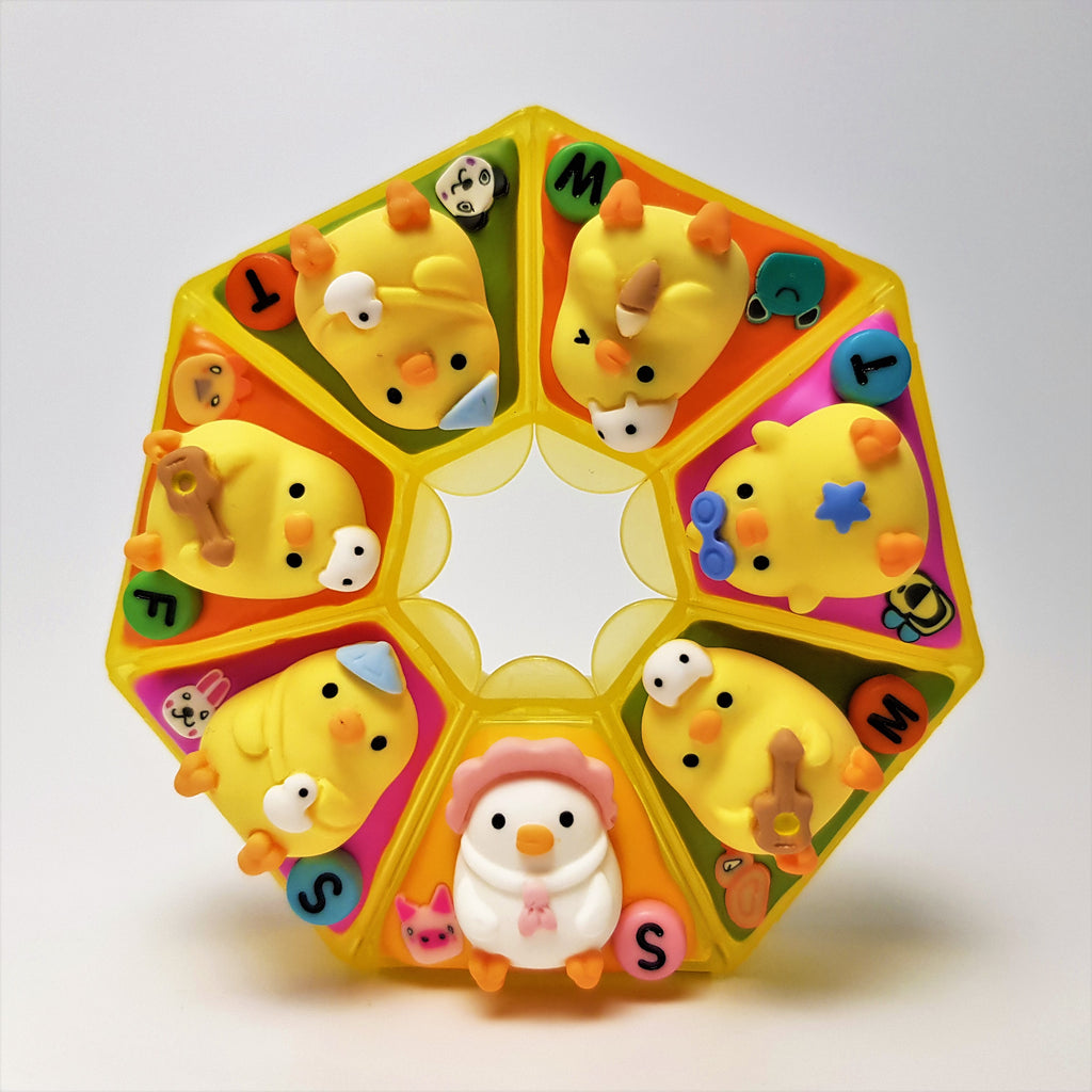 Chicky Fun Farm - Heptagon Pill Box