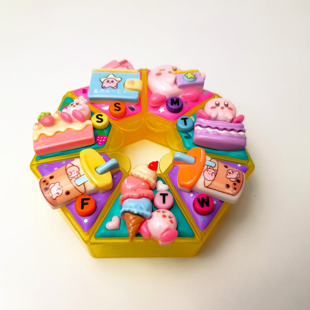 Kirby Daily Fun - Heptagon Pill Box