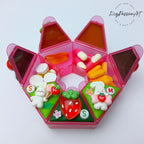 Bunny Berry Cherry - Heptagon Pill Box
