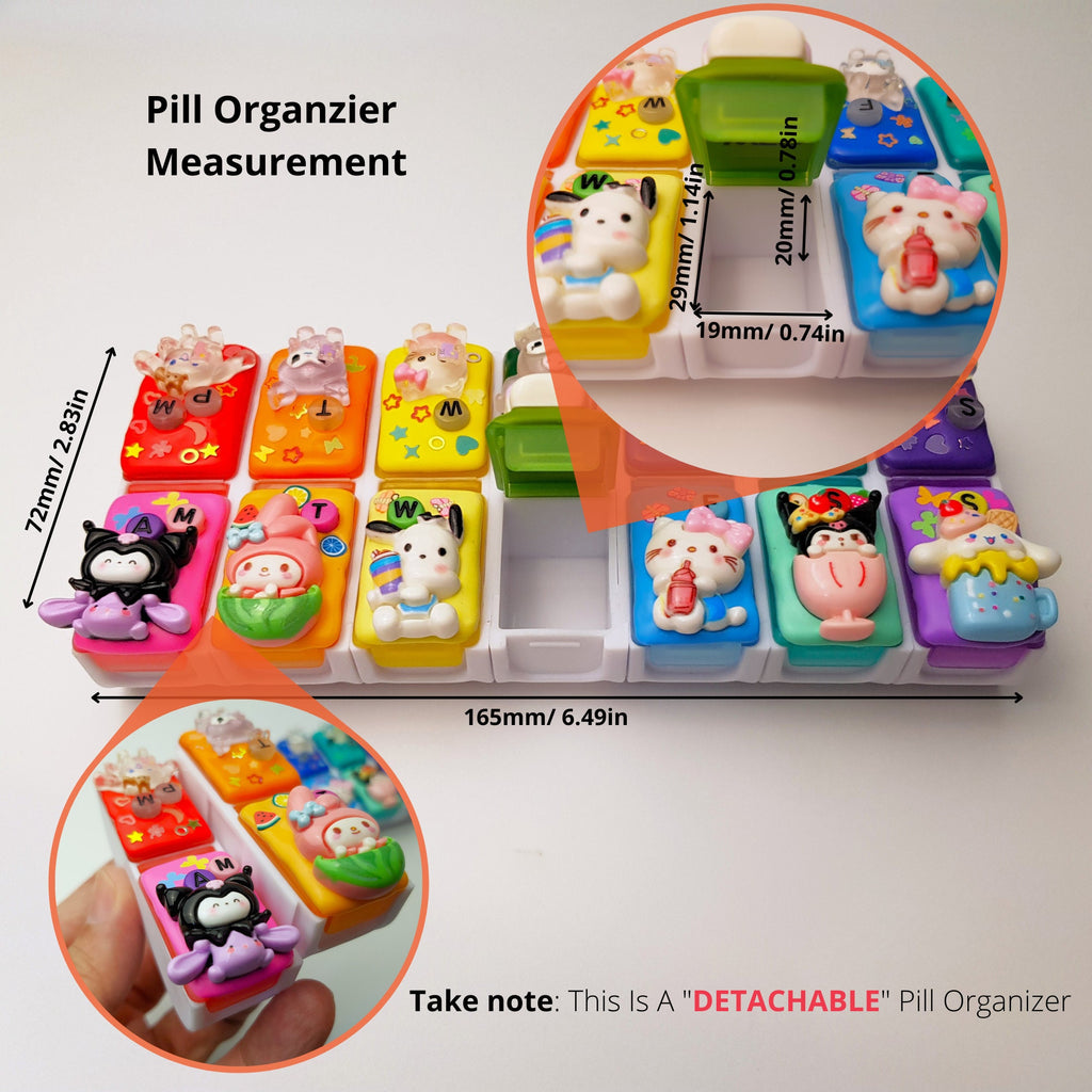 Happy Together Day And Night - Detachable Pill Box