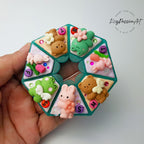 Bunny Magical Moment - Heptagon Pill Box