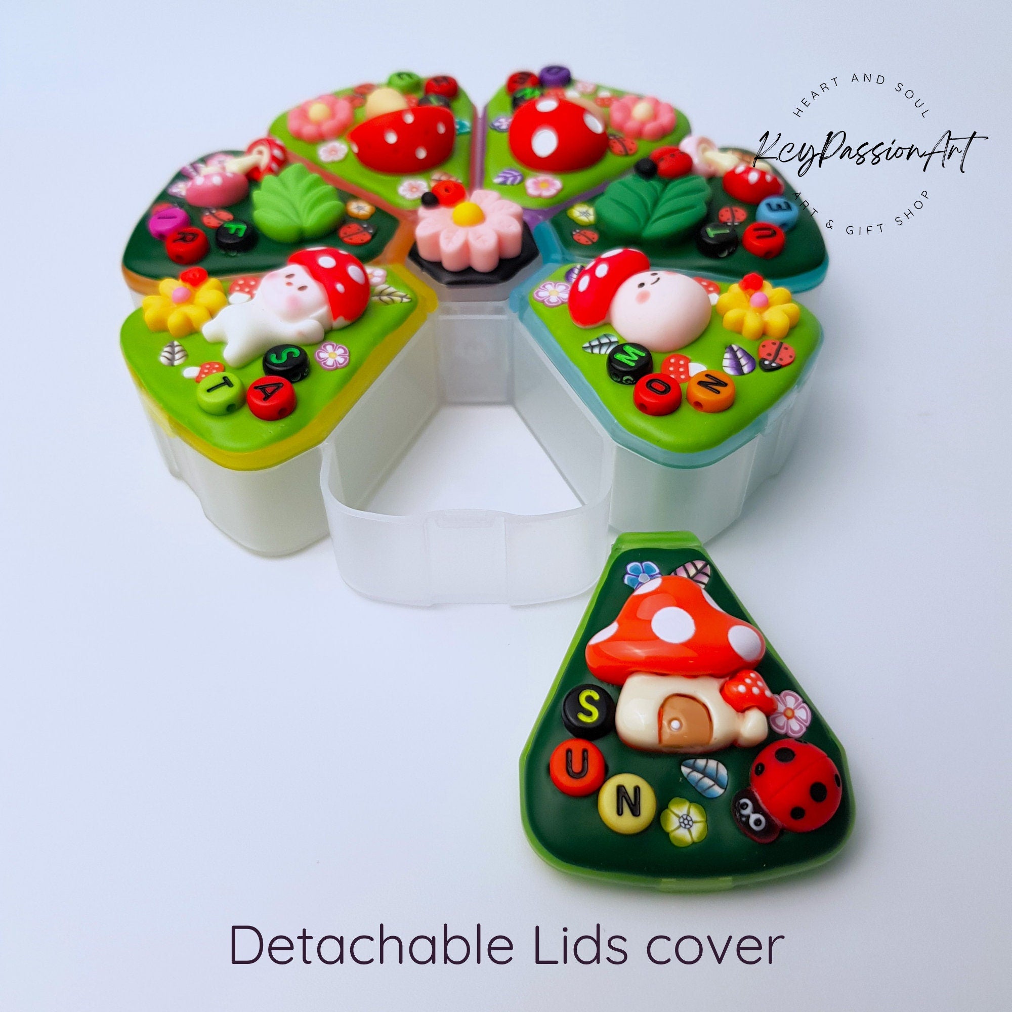 Mushroom Craze - XL Pill Box