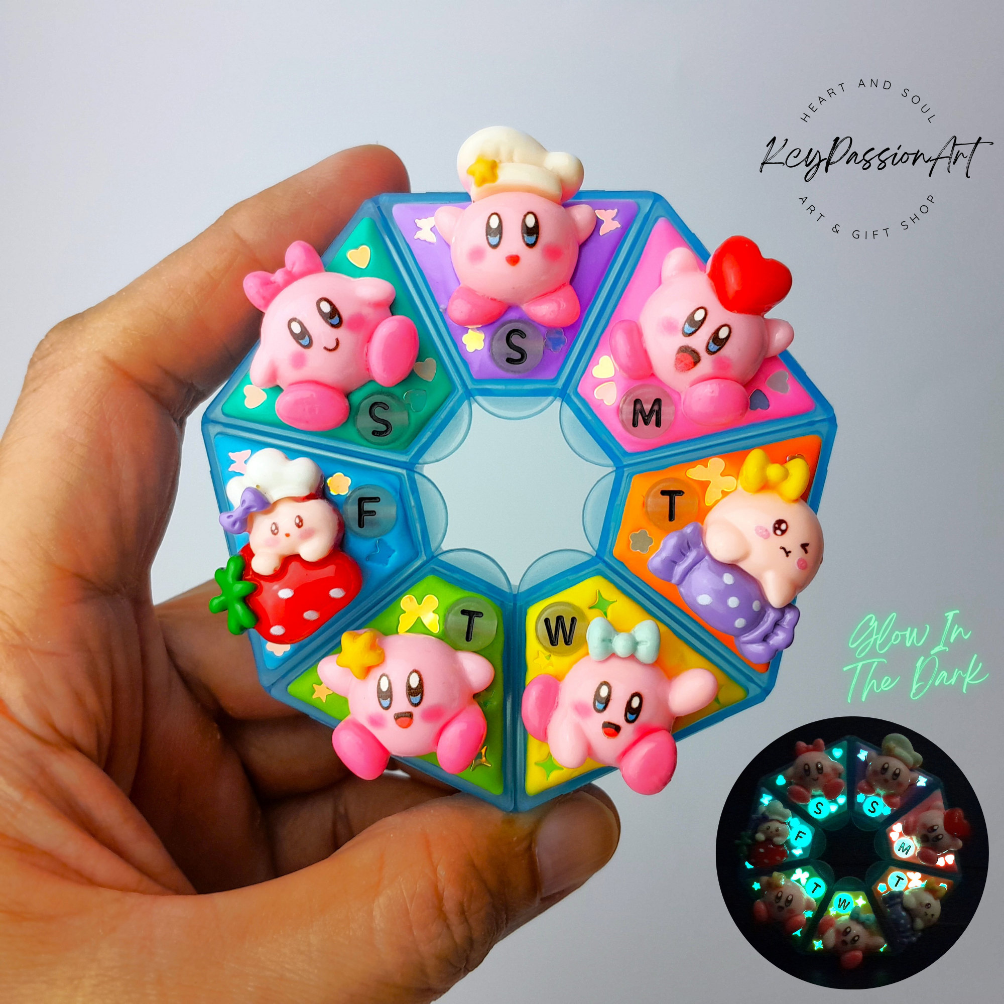 Kirby - Heptagon Pill Box