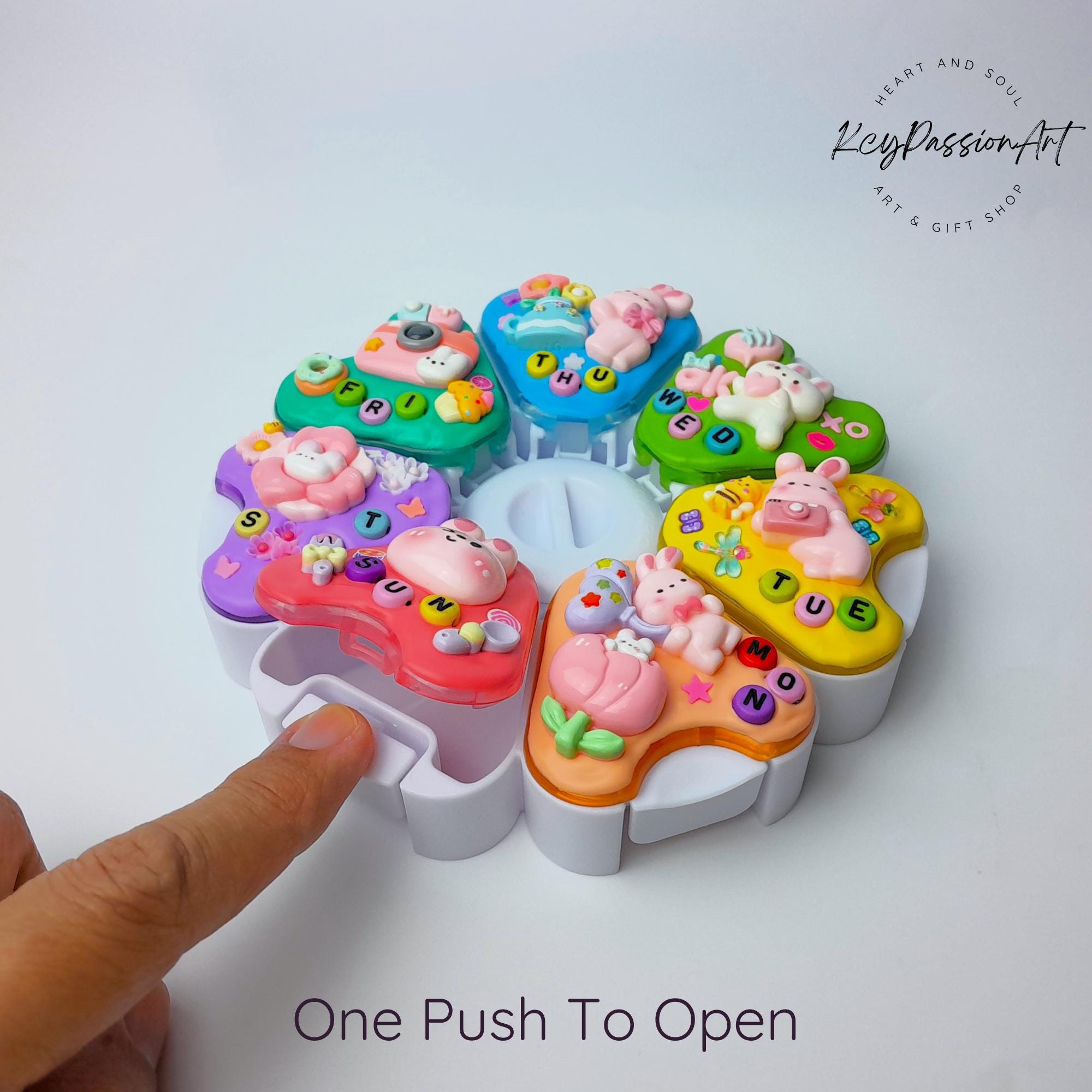 Bunny Daily Fun - Jumbo Pill Box