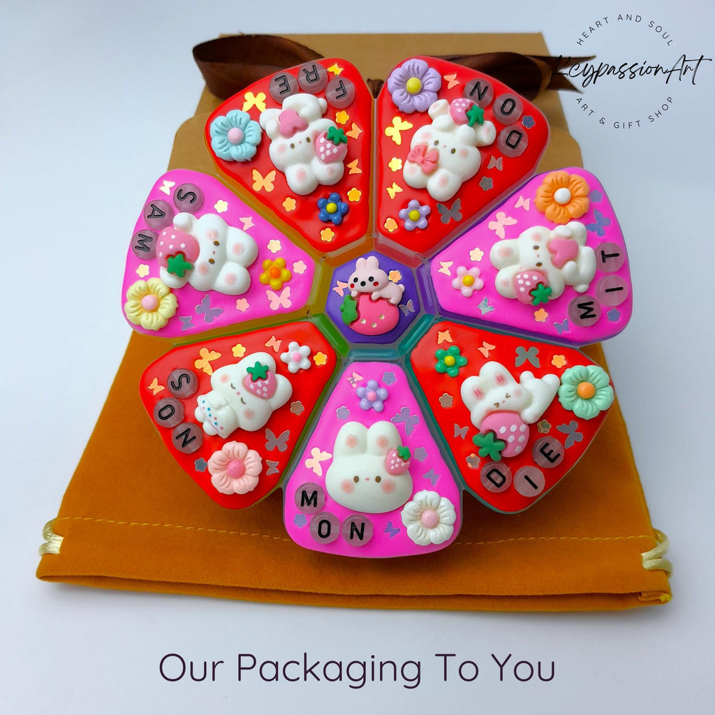 Luminous Bunny Berries - XL Pill Box