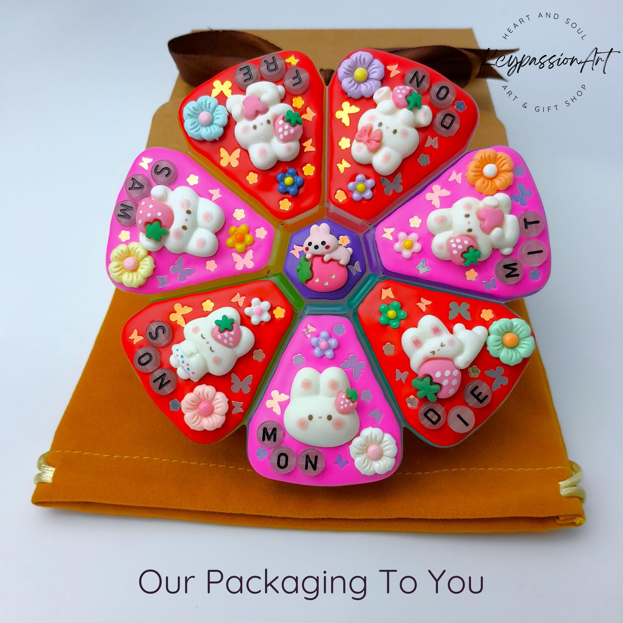 Luminous Bunny Berries - XL Pill Box