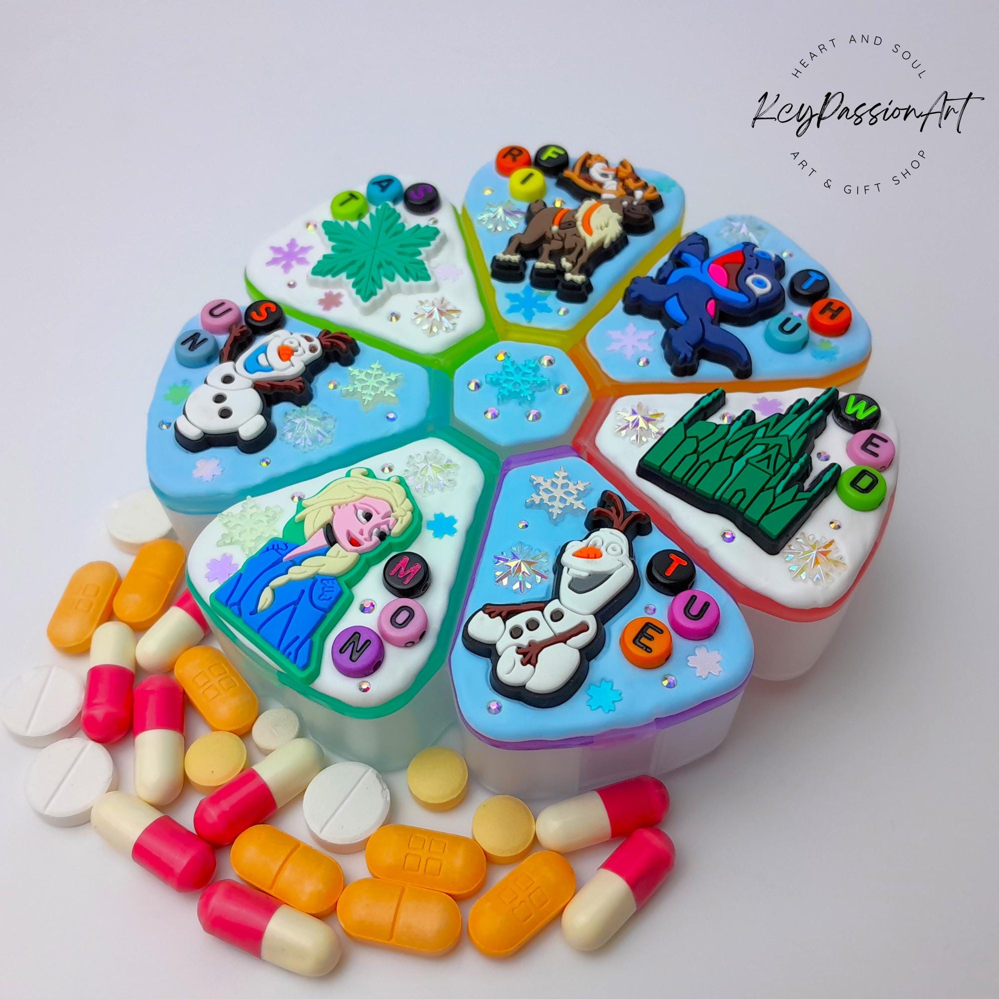 Snow Queen - XL Pill Box