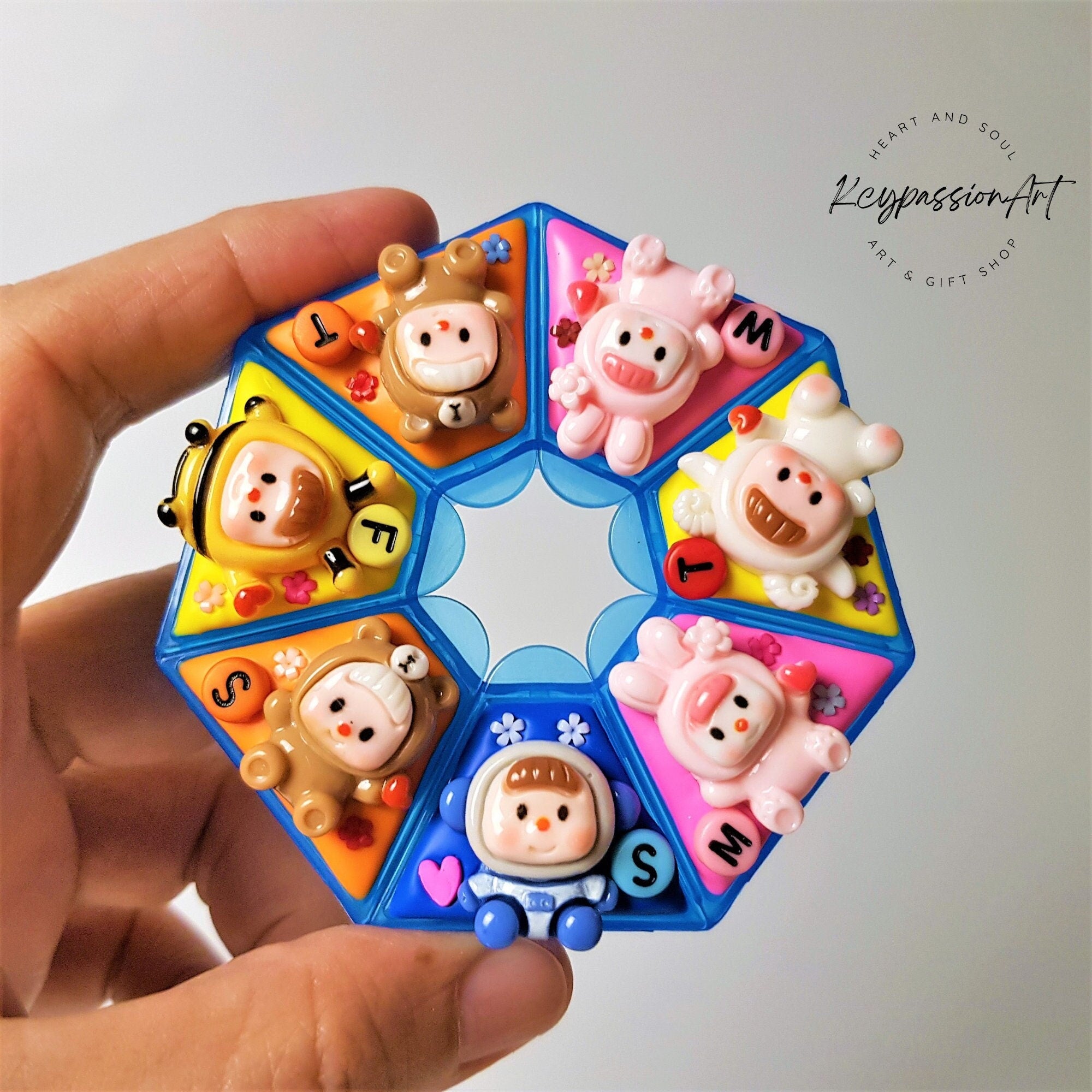 Playful Baby Pyjamas - Heptagon Pill Box