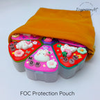 Luminous Bunny Berries - XL Pill Box