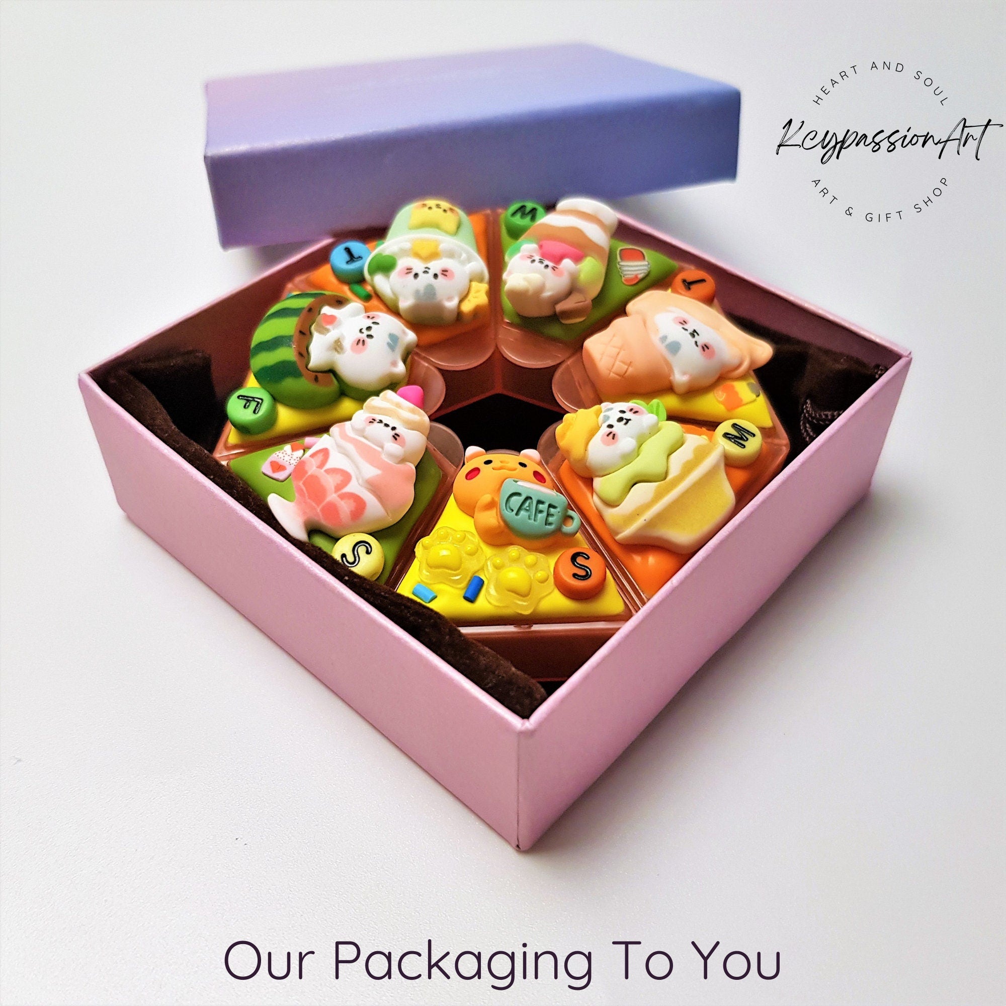 Cheeky Naughty Cats - Heptagon Pill Box