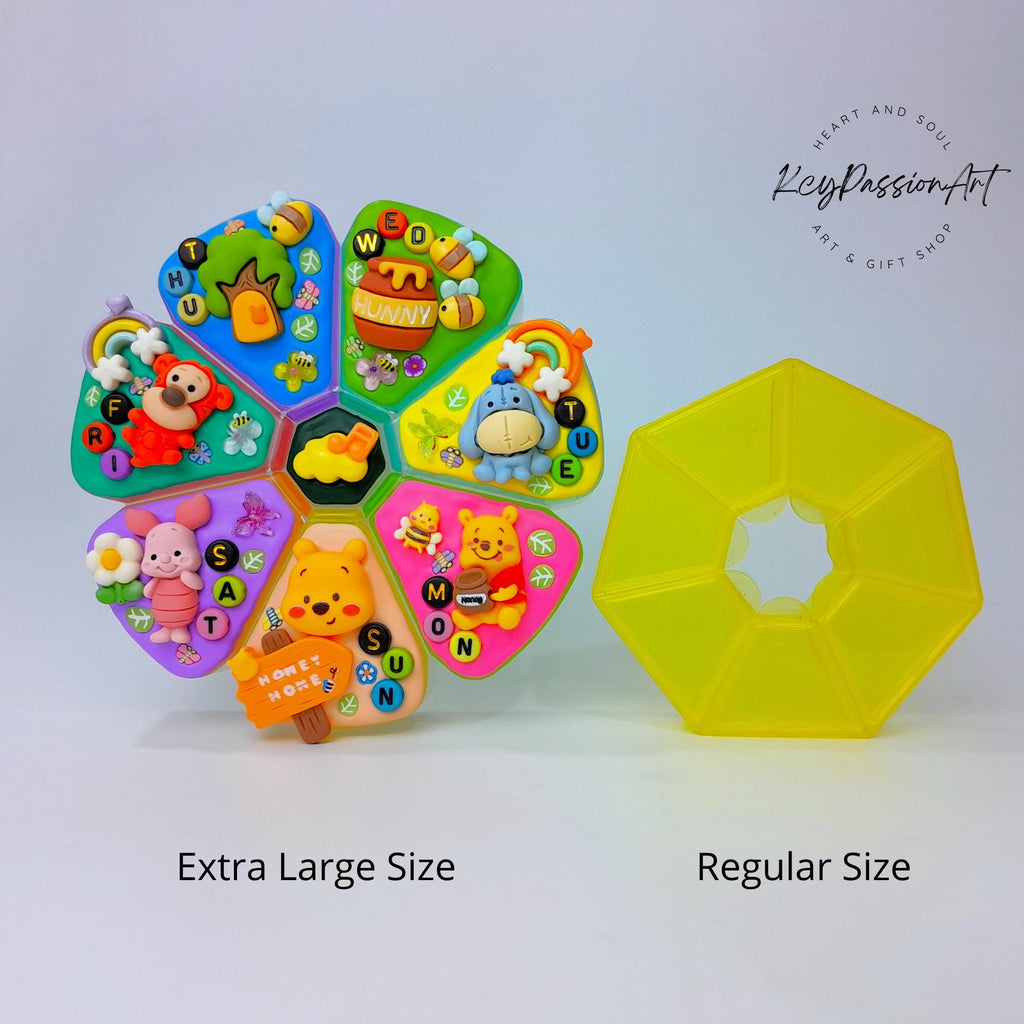 Honey Bear & Friends -XL Pill Box