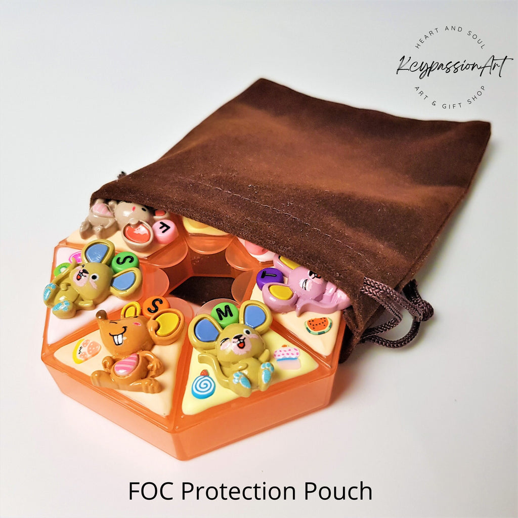 Cheeky Mice - Heptagon Pill Box