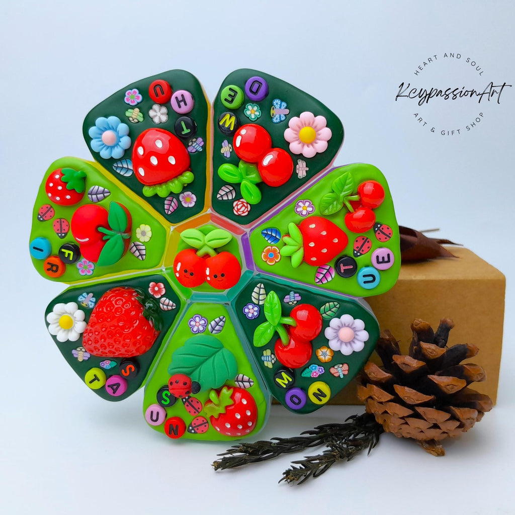 Strawberries & Cherries - XL Pill Box