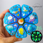 The Ocean Blue Sea - XL Pill Box